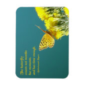 Butterfly Quote Magneet (Verticaal)