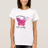 Butterfly Quote T-shirt (Voorkant)