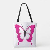 Butterfly Quote Tote Bag (Achterkant)