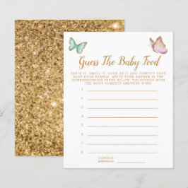 Butterfly raadt het Baby-schoenenspel