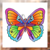 Butterfly Raamsticker (Vel 2)