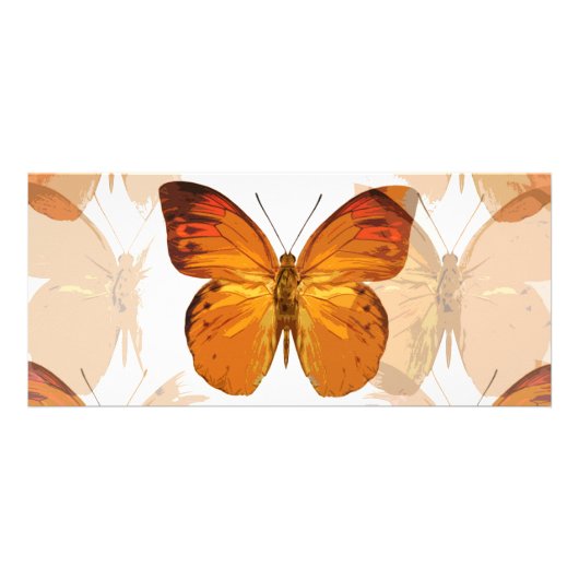 Butterfly-rackkaart Reclamekaart (Voorkant)