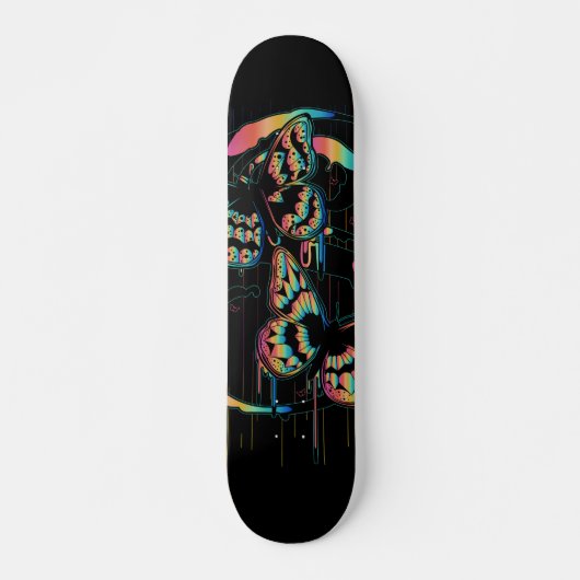 Butterfly Rain Persoonlijk Skateboard (Voorkant)