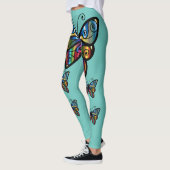 BUTTERFLY RAINBOW COLOREN YOGA PANTS LEGGINGS (Links)