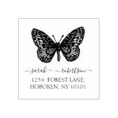butterfly-retourstempel rubberstempel (Afrduk)