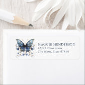 Butterfly Return Address Labels (Insitu)