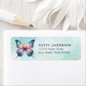 Butterfly Return Address Labels (Insitu)
