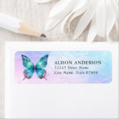 Butterfly Return Address Labels (Insitu)