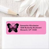 Butterfly Return Address Labels (Insitu)