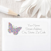 Butterfly Return Address Labels (Insitu)