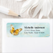 Butterfly Return Address Labels (Insitu)