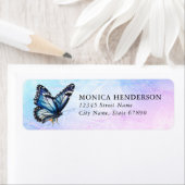 Butterfly Return Address Labels (Insitu)