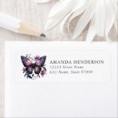 Butterfly Return Address Labels (Insitu)