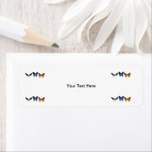 Butterfly Return Address Mailing Labels (Insitu)