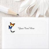 Butterfly Return Address Mailing Labels (Insitu)