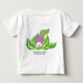 Butterfly Rhythm baby T shirt (Achterkant)