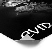 Butterfly Ribbon CVID Awareness Sweatshirt182 Poster (Hoek)