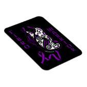 Butterfly/Ribbon...Fibro Magneet (Rechterzijde)