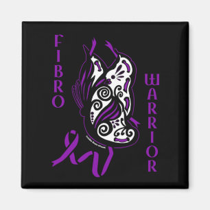 Butterfly/Ribbon...Fibro Magneet
