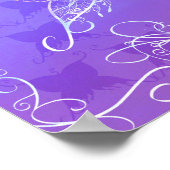 Butterfly Ribbon Poster (Hoek)
