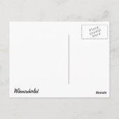Butterfly Rides Briefkaart (Achterkant)