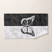 Butterfly Romantic Girly Aesthetic Elegant Classy Handdoek (Handdoek)