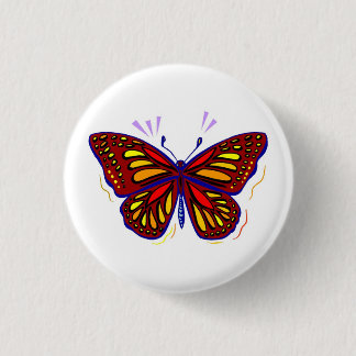 Butterfly - Ronde Button