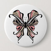 Butterfly Ronde Button 4,0 Cm (Voorkant)