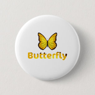 Butterfly Ronde Button 5,7 Cm