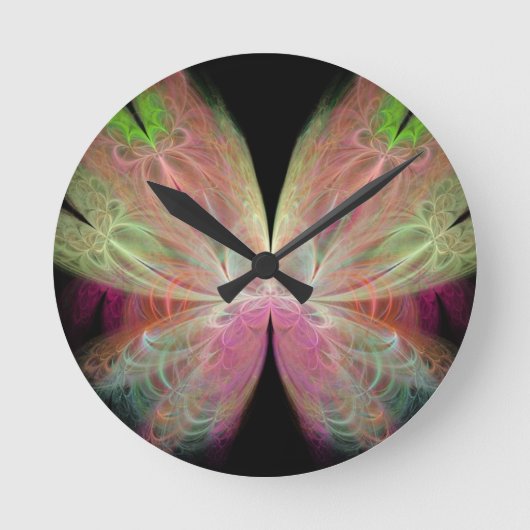Butterfly Ronde Klok (Voorkant)