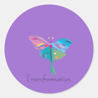 Butterfly Ronde Sticker