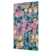 Butterfly roze en blauwe hive | Klembord voor vlin (Links)