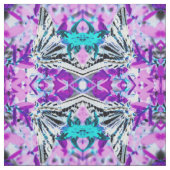 Butterfly roze stof (Swatch)