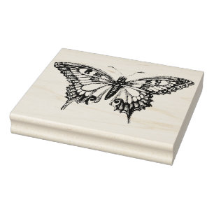 Butterfly Rubber Art Stempel
