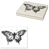 Butterfly Rubber Art Stempel (Gestempeld)