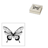 Butterfly Rubber Stamp Rubberstempel (Gestempeld)
