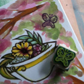 Butterfly Rubberstempel