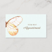Butterfly Salon Appointment Visitekaartje (Voorkant)