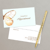 Butterfly Salon Appointment Visitekaartje