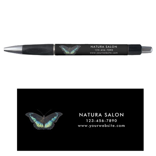 Butterfly Salon Business Promotion Pen