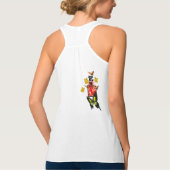 Butterfly Samurai Kanji & Japanse vlag T-Shirt (Achterkant)