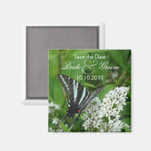 Butterfly Save-the-Date Magneet (Voorkant / Achterkant)