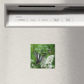 Butterfly Save-the-Date Magneet (Insitu (Vaatwasser))