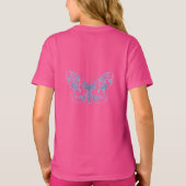 Butterfly – Schmetterling T-shirt (Achterkant)