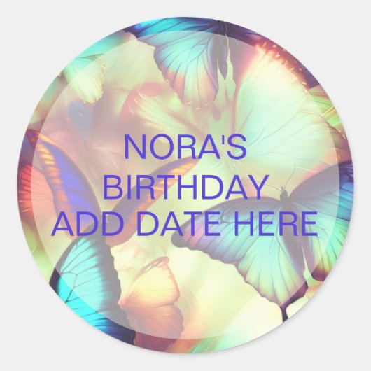 Butterfly Scrapbooking Stickers (Voorkant)