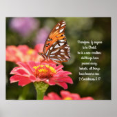 Butterfly Scripts Poster 2 Corinthians (Voorkant)