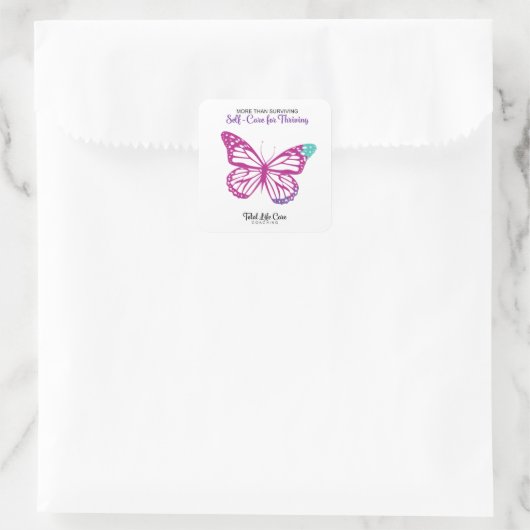 Butterfly Self-Care Sticker (Tas)