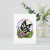 Butterfly Serenity Briefkaart (Staand voorkant)