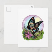 Butterfly Serenity Briefkaart (Voorkant / Achterkant)