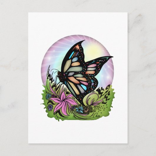 Butterfly Serenity Briefkaart (Voorkant)